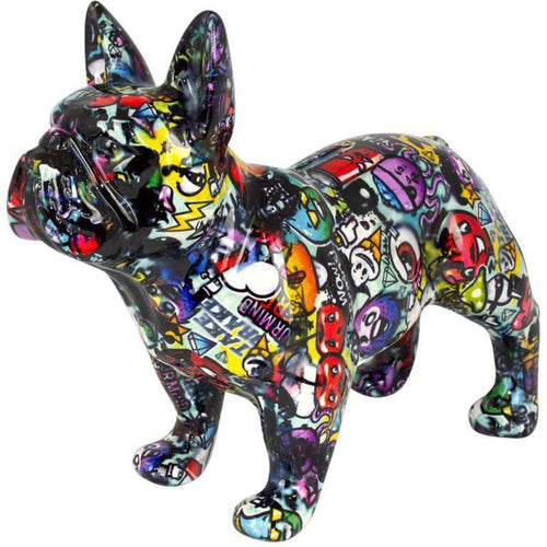 French Bulldog Jack | Money Box | Graffiti style