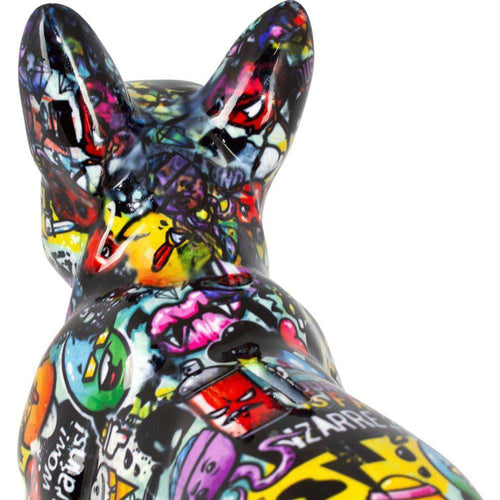 French Bulldog Jack | Money Box | Graffiti style