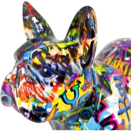 French Bulldog Jack | Money Box | Graffiti style