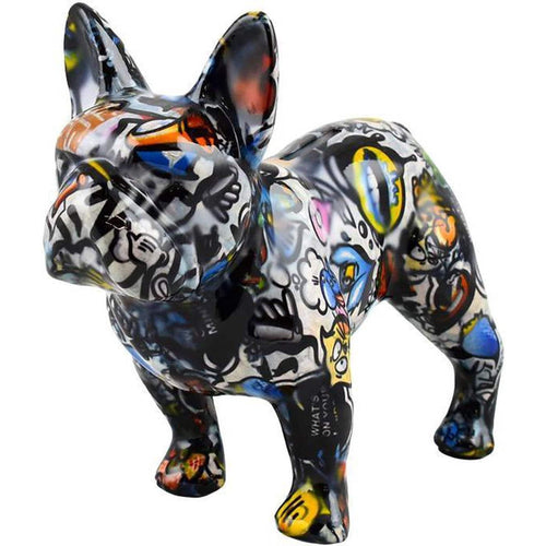 French Bulldog Jack | Money Box | Graffiti style