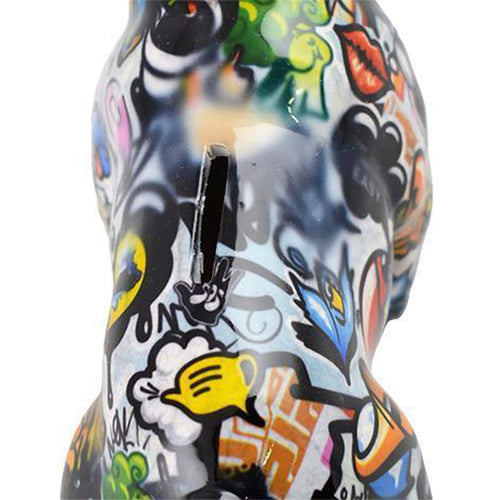 French Bulldog Jack | Money Box | Graffiti style