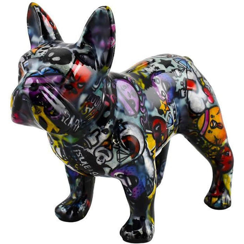 French Bulldog Jack | Money Box | Graffiti style