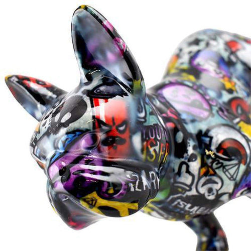 French Bulldog Jack | Money Box | Graffiti style