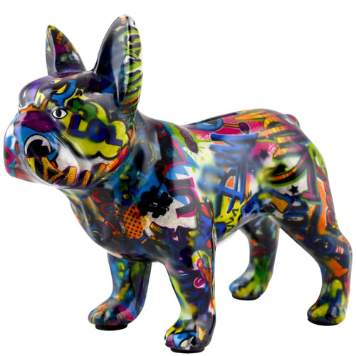 French Bulldog Jack | Money Box | Graffiti style