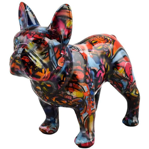 French Bulldog Jack | Money Box | Graffiti style