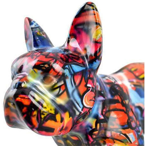 French Bulldog Jack | Money Box | Graffiti style