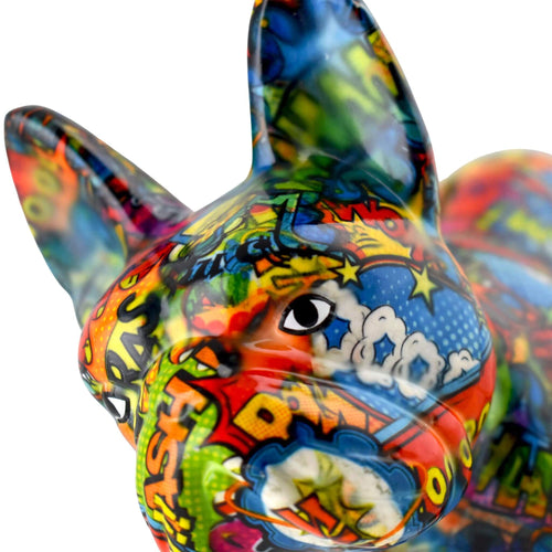 French Bulldog Jack | Money Box | Graffiti style