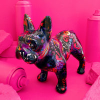 French Bulldog Jack | Money Box | Graffiti style